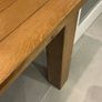 Fabulous solid oak dining table - 8 seater Image 4