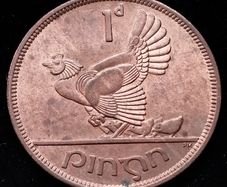 Ireland - 1965 - Penny - KM.11 - UNC - [658]