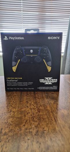 PS5 Dualsense Helldivers Limited edition