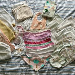 Baby bundle - muslins, swaddles etc