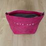BRAND NEW Pink Tote Bag with decorative Adjustable Shoulder Strap Image 3