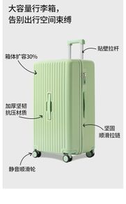 30'' large hard suitcase with Spinner Wheels, TSA Lock