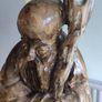 Antique Large Chinese Wooden Sculpture Image 6