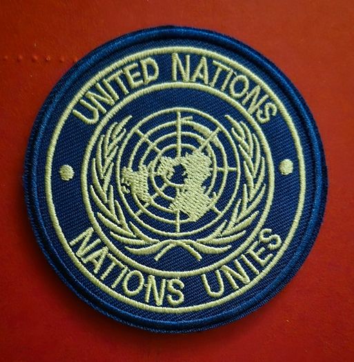 United nations, Peacekeepers uniform patches.