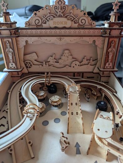 Rokr 3d pinball assembled