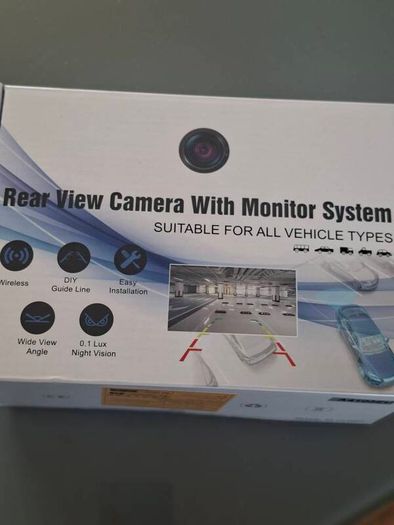 rearview camera with monitor suitable all  vehicle