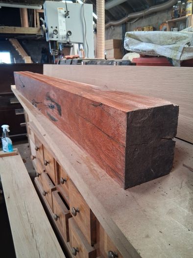 Reclaimed Jarrah wooden Beam