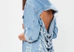 Fab Ripped Denim Jacket