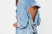 Fab Ripped Denim Jacket
