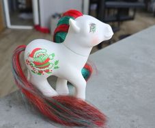 Merry Treats Xmas Christmas Santa MLP G1 My Little Pony