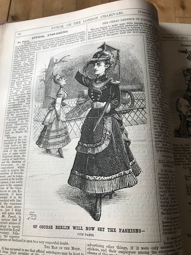 1871 - 1872 Antique ' Punch- New Library Series'