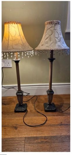 vintage style table lamps