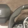 Peugeot GT steering wheel green stitching Image 4