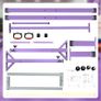 Adjustable Gymnastics Bar with Rings for Kids Image 7