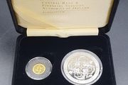 2007 Ireland Central Bank Celtic Culture Uncirculated Euro20 Gold and Euro10 Silver Coin in Original Presentation Box