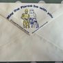 Vintage original Star Wars printed envelopes (11) with Star Wars paper sleeve NEW Image 3