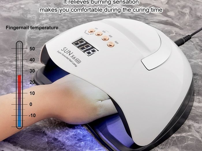 Nail Lamp with Phone Holder 280w 45Leds
