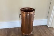 Vintage Copper Umbrella Stand