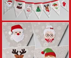 Adorable Christmas Bunting