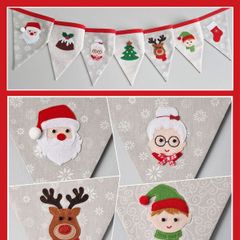Adorable Christmas Bunting