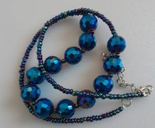 Vintage Glass Necklace