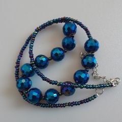 Vintage Glass Necklace