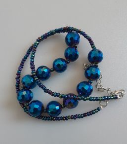 Vintage Glass Necklace