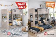 Bunk Beds Kids Bunk Double Bunk Bed IFS Furn