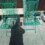 Garden Chairs 2 Metal Folding Image 6