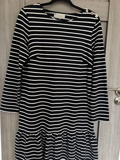 Hobbs London Stripped Dress (UK: 12)