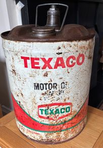 Vintage Texaco 5 Gallon Can