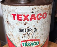 Vintage Texaco 5 Gallon Can