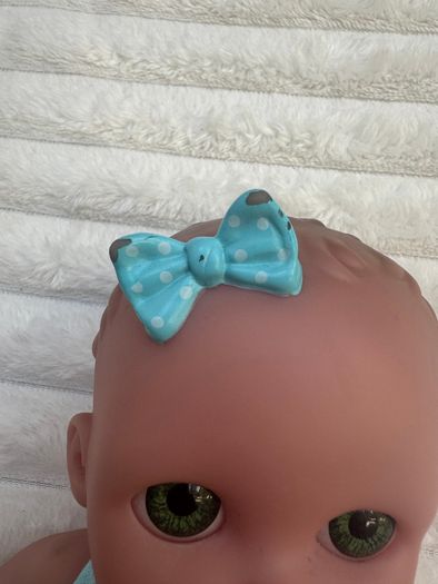 Berenguer Lil Cutesie Chubby approx. 9" Baby Doll Green Eyes 18-14 Used Please see photos