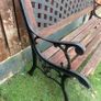 Garden bench for restoring Image 3