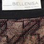 Ladies Black, Beige&Red Sparkly Top by Bellenisa, Italy Image 2