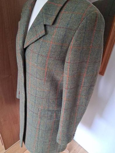 Alan Paine of London New Unworn Ladies Green Wool Coat