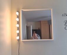 Ikea mirror lights and bulbs