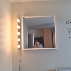 Ikea mirror lights and bulbs