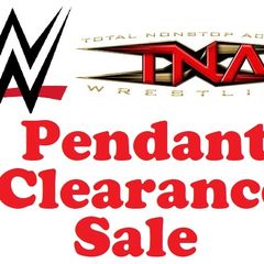 Collection of SIX Brand New Wrestling Pendants (All Brand New)