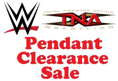Collection of SIX Brand New Wrestling Pendants (All Brand New)