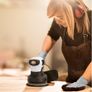 Random Orbit Sander with 8 Hole 125mm Sandpaper and Variable Speed Sander Power Tools Image 2