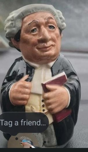 Royal Doulton The Litigator Toby Jug