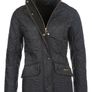 Barbour Cavalry Polar Quilt Women's Quilted Jacket - Black Image 2