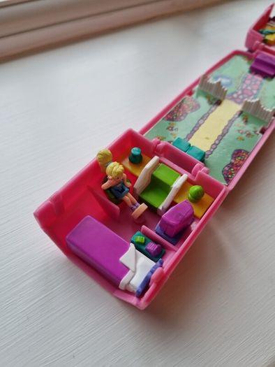 1998 vintage collection Polly Pocket mobile phone, Bluebird