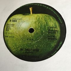 Iconic rare. George Harrison vinyl single record- My sweet Lord