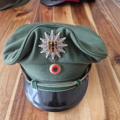 set of military and police caps