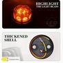 24V LED Auxiliary Lights for Vehicles, Featuring Circular Rotating Borders, Image 7