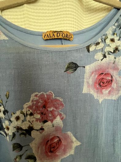Linen Mix Top