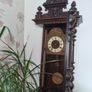 German wall clock Gustav Becker Image 3