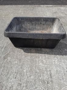 Rubber lime plastering tub